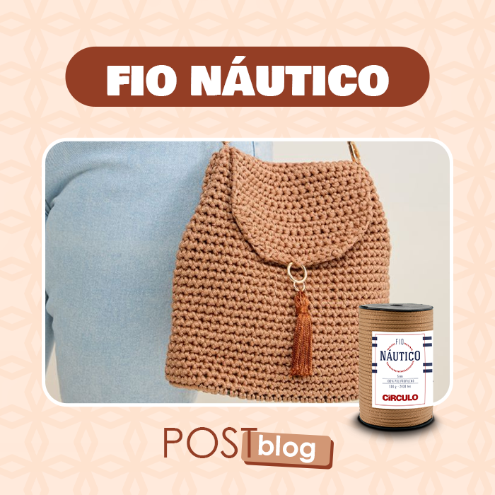 Fio Náutico: o que é, para que serve e como usar no crochê? Descubra!